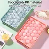 Baking Moulds 33 Ice Hockey Cube Shape PP Mold Freezing Whiskey Balls Lollipop Make Gifts Kitchen Tools Accessories Gadgets Dining Bar