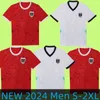 24/25 Österrike Euro Soccer Jersey 2024 Home Away Kits Men Tops Tee Shirts Uniforms Set Red Tops White Tees