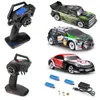 30KMH RC Wltoys 1 28 RTR Auto 24G 4WD 4 Kanalen Drift Racing K969K989 Voor Selectie Afstandsbediening 240327