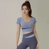 Kvinnor 2 PCS Gym Set Sports Crop Top Bh Running Fitness Yoga kostym Sportdräkt Gymkläder Lady Workout Clothes High midje Leggings 240319