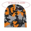 Ball Caps Mode Camouflage Beanie Hut Für Frauen Männer Bequeme Häkeln Pullover Y2K Schädel Sport Erwachsene Kopfschmuck