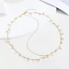 Pinces à cheveux QIAMNI minimaliste étoile cristal tête chaîne suspendue bijoux pour femmes chapeaux cadeau d'anniversaire accessoires de mariée coiffure