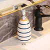 Liquid Soap Dispenser Japanese Style Toilet Ceramic Lotion Bottle El Bathroom Body Hand Household Press Shampoo