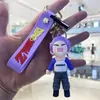 Karikatür Anime Sun Wukong El Yapımı Keychain, Franks Black Wukong Karikatür Bebek, Dış Ticaret Toptan Anahtarlık Kolye