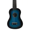 Accessoires Ukulele 21 Zoll Ukulele Sopran 6 Strings Hawaiian Gitarre Basswood Gitarre UKE Kids Geschenk Musikinstrumente für Musikanfänger