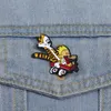 childhood cartoon animals tiger enamel pins movie film quotes pin Cute Anime Movies Games Hard Enamel Pins Collect Metal Cartoon Brooch Badges