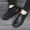 Casual Shoes Leather Men Loafers Designer High Quality Sneakers Luxury Mens Sepatu Pria Kulit Asli Buty