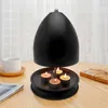 Candle Holders Double-Walled Tea Light Oven Table Fireplace Alternative Heating Fire Bowl Lighthouse Heater For Study Office