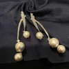 Mode Fée Perle Boucles D'oreilles Élégante Dame De Mariage Bijoux Costume pour Banquet De Fête Ajustement Oreilles Cubique Zircone Boucle D'oreille Pendante 240401