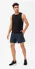 Herr shorts sport fitness yoga kläder capris snabb torr ljus elastisk sommar springande gymkläder män underkläder tränar avslappnade heta byxor