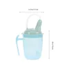 Water Bottles Elderly Care Cup Disabled Products For Adults Drinking Glasses With Straw Lid Anti-spill