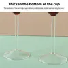 Copas de vino Cóctel con rosa en el interior Copa de cristal transparente de 220 ml para fiestas