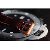 メンズラグジュアリーメカニカルウォッチスイスの自動ムーブメントサファイアミラー44mm輸入カウハイドウォッチバンドブランドスポーツ腕時計c18e
