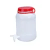 Storage Bottles Water Barrel With Spigot Drink Dispenser Canister 10L Carrier Container For Backpacking BBQ Survival Hiking