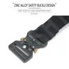 Cinture TUSHI Nuovo cinturino tattico da uomo da 1,7 pollici per esterni Funzione unisex Combattimento Sopravvivenza Cinturino sportivo in nylon di alta qualità per bicicletta Q240401