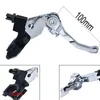 140cc 125cc 110cc Pit Dirt Bike Chrome Folding Clutch Brake Lever For 78 Handle Bar Fit Atomik Dhz Ber BSE 240318