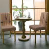 Chair Covers Wooden Door Retro Style Dining Spandex Stretch Seat Cover For Wedding Kitchen Banquet Party Case