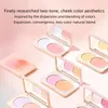 Judydoll DualColor Combination Blush Expansion Convergence Blend Naken Makeup Natural Lighten Hud Tone Palette 240327