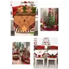 Чехлы на стулья Красивая рождественская спинка Прочный и безопасный материал из белой жести идеально подходит для офисного декора (108 символов)