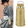 Water Bottles Rhinestone Bottle Portable Glitter Bling Stainless Steel Insulated Refillable Home Decor