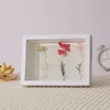 Frames Travel KeepSake Display Box PO Frame Rustique Wood Acrylique Shadow Picture pour Wall Desktop Personnalisé