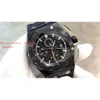 سلسلة الحركة التلقائية The Designers 26400 44mm Time Factory Chronograph Men's Titanium Mechanical APS Steel Speel Watch Superclone 256 Montredeluxe