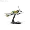 Vliegtuigen Modle 1/100 schaal WWII UK Hurricane MKII vliegtuig Vechter model speelgoed volwassen kinderen speelgoed voor display show collecties YQ240401