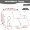 Chair Covers 1 2 Seater Recliner Sofa Relax Lazy Boy Anti-slip Armchair Slipcoves For Living Room Home