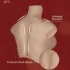 Breast Pad Kumiho 7th Gen Bloodshot Silicone Breast Forms No Oil Fake Boob för Crossdressing Sissy Drag Queen Shemale Transgender Cosplay 240330