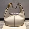 Stella McCartney łańcuchowa torba Cross Body Mini Tote Woman Metallic Women torebka Wysokiej jakości skórzane torby na ramię