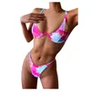 Costumi da bagno da donna Set da donna Costume da bagno a fascia Costumi da bagno brasiliani Costumi da bagno push-up con fasciatura bikini Tankinis Pagliaccetto Costumi da bagno per