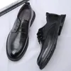 أحذية غير رسمية مصممة العلامة التجارية للرجال من جليد التدليك الجلدي الأصلي الأعمال الرسمية