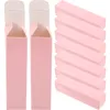 Geschenkverpakking 25 stuks Lippenstiftdoos Lege dozen Stand Papier Glans Opslagcontainers Koffer Roze Verpakking