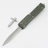 6 colori Manico arrotondato 70-UT mini Serie Micro Ultra Tech Coltello automatico EDC Coltelli tattici militari D2 Lama Double Edge UT85 Strumento