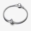 TOP Quality Piccola casa Pandoras 925 Sterling Silver Charm di lusso Set Bracciale che fa ciondoli con perline Designer Collana pendente Scatola originale all'ingrosso della fabbrica