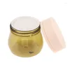 Bottiglie di stoccaggio Mini barattolo di plastica da 160 ml Sottoimballaggio per cosmetici Riempimento con tappo a bocca larga Bottiglia Crema per il viso Contenitore per rossetto Riutilizzabile