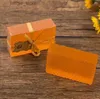 Handmade Soap Honey soap kojic acid shower gel handmade whitening soap peeled glutathione arbutin shower gel deep cleansing soap Y240401