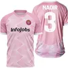 Fotbollströjor 2024 Porcinos FC Nadir Jacobo O.Coll Home Powder Color Football Shirt Short Sleeve Aldt Uniforms Drop Delivery Sport O Otway