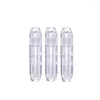 Storage Bottles 30pcs 50pcs Clear Diamond Lip Glaze Tubes Refillable Bottle 3ml Honey Cosmetic Packaging Plastic Empty Gloss Containers