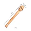 Spoons 200Pcs/Lot Beech Honey Spoon Wooden Mixing Stick Solid Wood Bee Candy