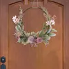 Kwiaty dekoracyjne sztuczne kwiaty wieńca stolik centralny girlandy ręcznie wykonane wiszące drzwi