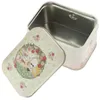 Storage Bottles Box Christmas Gift Packaging Tin Cookie Jar Candy Elk Jars Containers Tinplate