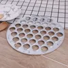 Bakningsverktygslegering Dumpling Maker Ravioli Making Mold Pelmeni Mold Kitchen for Home Restaurant (Silver)
