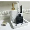Płynny mydło dozownik żywicy Blot z Butelka Home Hand Sanitizer wielofunkcyjny stojak do przechowywania szamponu szampon