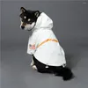 Hondenkleding Kleding voor regenjas Kleine grote honden Huisdierjas Sportkleding Puppy Nachtzicht Reflecterend Husky Samojeed