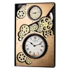 Tafelklokken Mechanische Klok Retro Digitaal Nachtkastje Wandhorloge Gouden Kantoordecoratie Slaapkamer Woonkamer Scandinavische interieuraccessoires