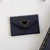 Portafogli da uomo di design porta carte di credito portachiavi per uomo donna mini portamonete di lusso in pelle classico zippy con scatola moda nera
