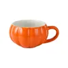 Cups Saucers Pumpkin Cup For Kids Creative 3D Hand Crafted Horrible Coffee Mugs Halloween Gifts Novelty Tea Water