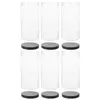 Vases Plastic Canisters With Lids Sealed Jar Storage Bottle Jars Seasoning Containers