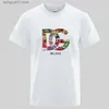 Heren T-shirts 2024 Zomer Luxe Bet Letter Bedrukt Katoen Heren T-shirt Korte Mouw Heren Vintage Top Casual Vintage Y2k Fashion T XS-3XL T240401